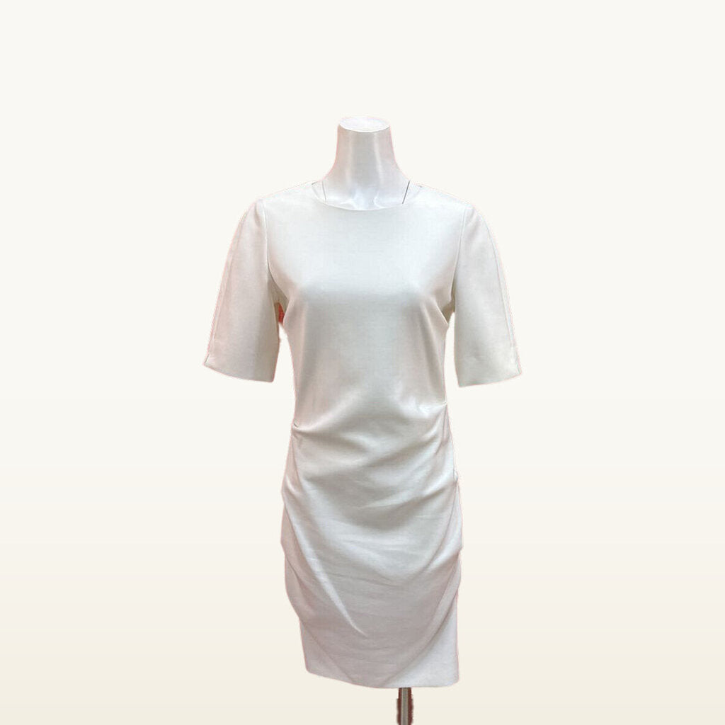 Eccoci Women's Elegant White Dress