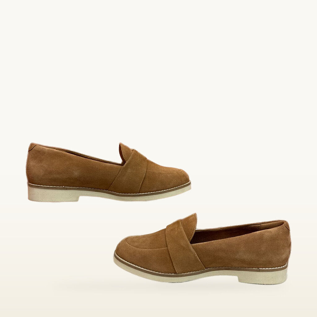 Sofwalk Tan Slip-On Shoes