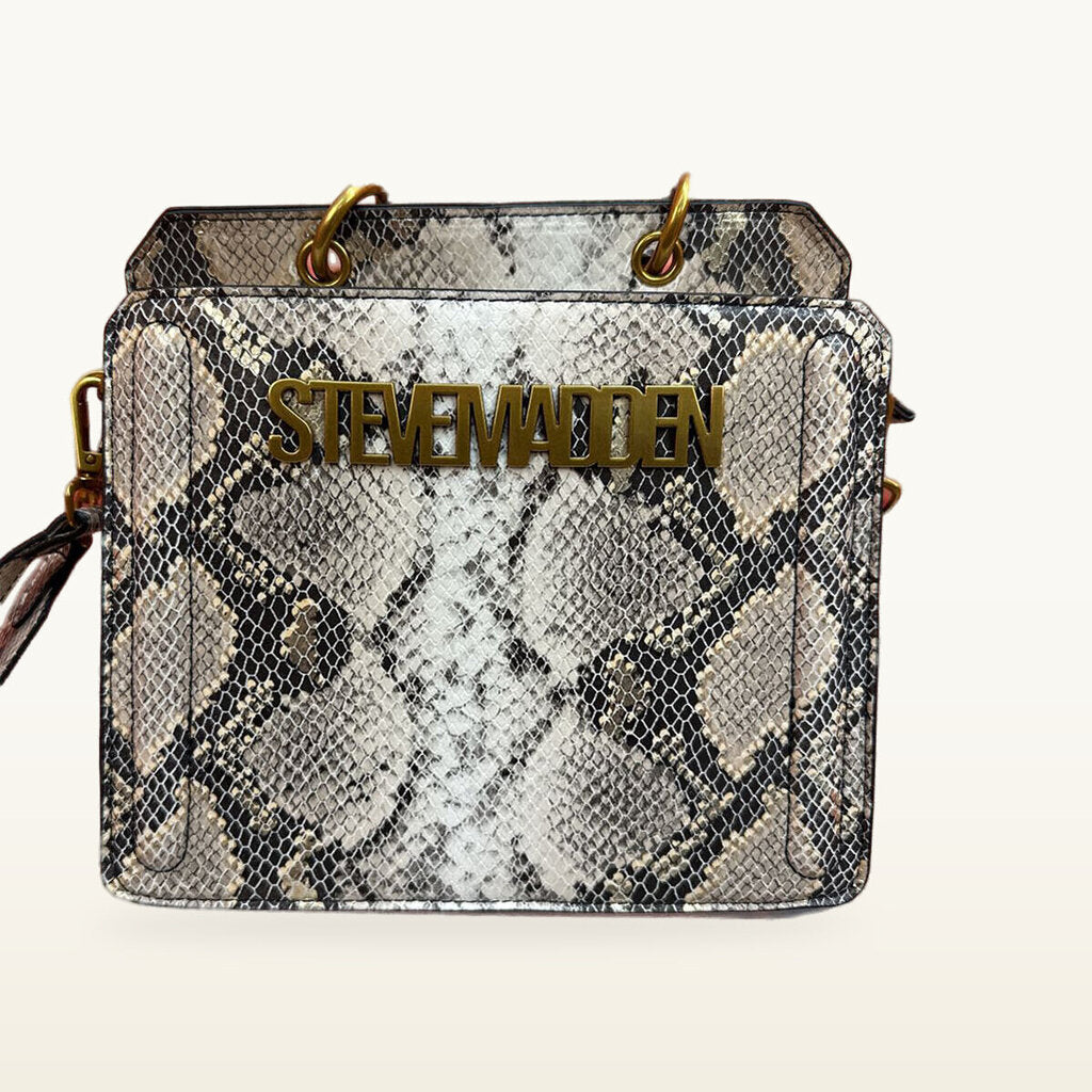 Steve Madden Snakeskin Print Handbag