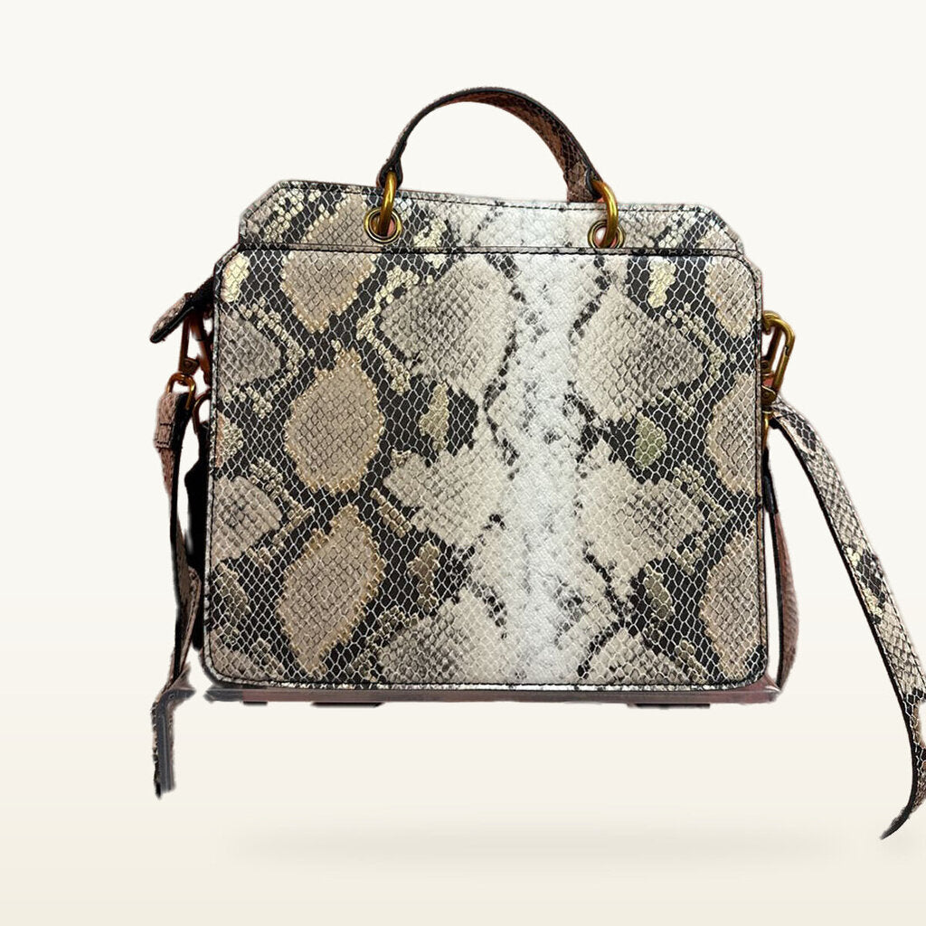 Steve Madden Snakeskin Print Handbag