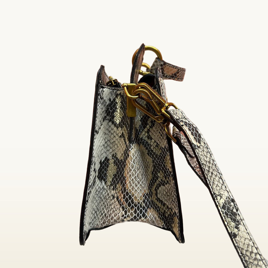 Steve Madden Snakeskin Print Handbag