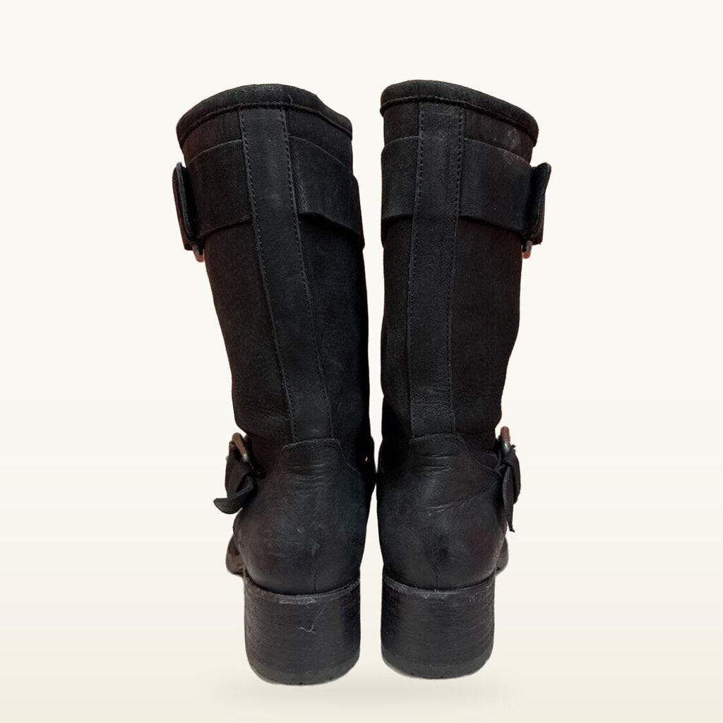 Vera Wang Lavender Black Boots