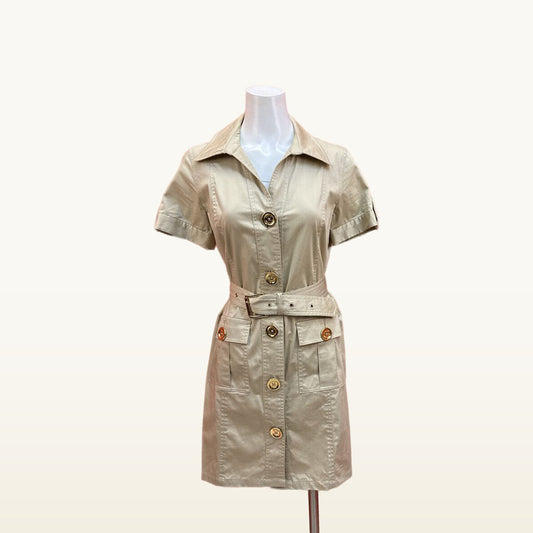 Michael Kors Lightweight Button-Up Dress