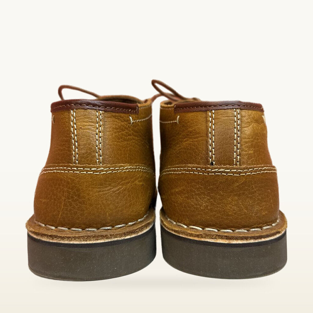 Men's Bass Brown Lace-Up Chukka Boots - Size 9