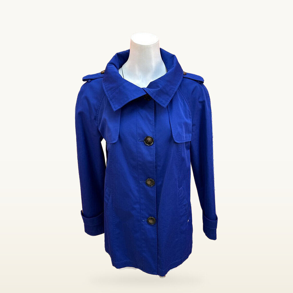 ELLEN TRACY BLUE JACKET SIZE MEDIUM