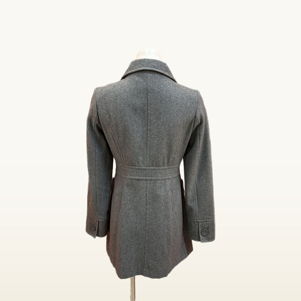 TULLE GRAY COAT SIZE MEDIUM