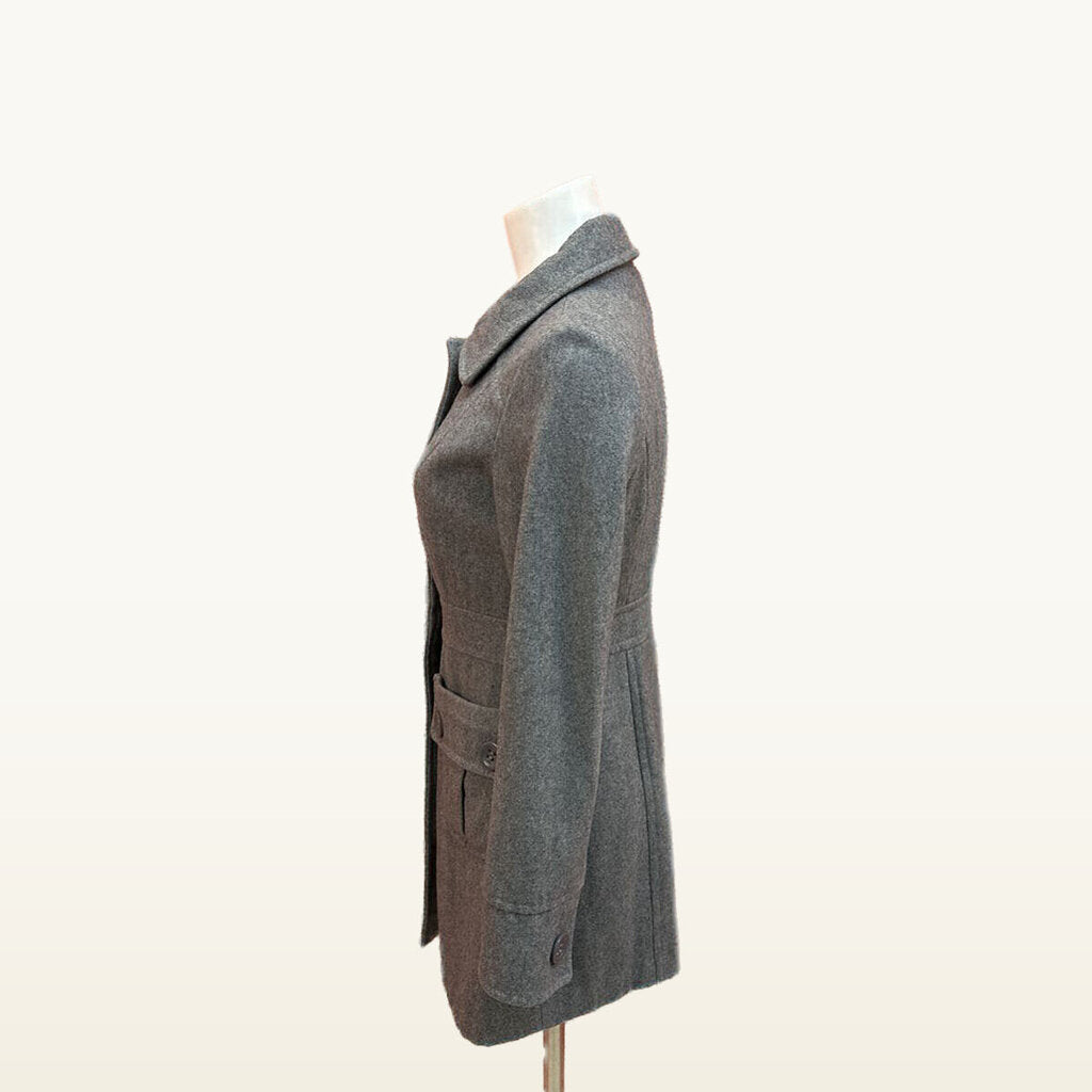 TULLE GRAY COAT SIZE MEDIUM