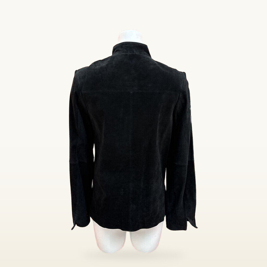 Gretchen Scott Black Frog-Closure Jacket - XS