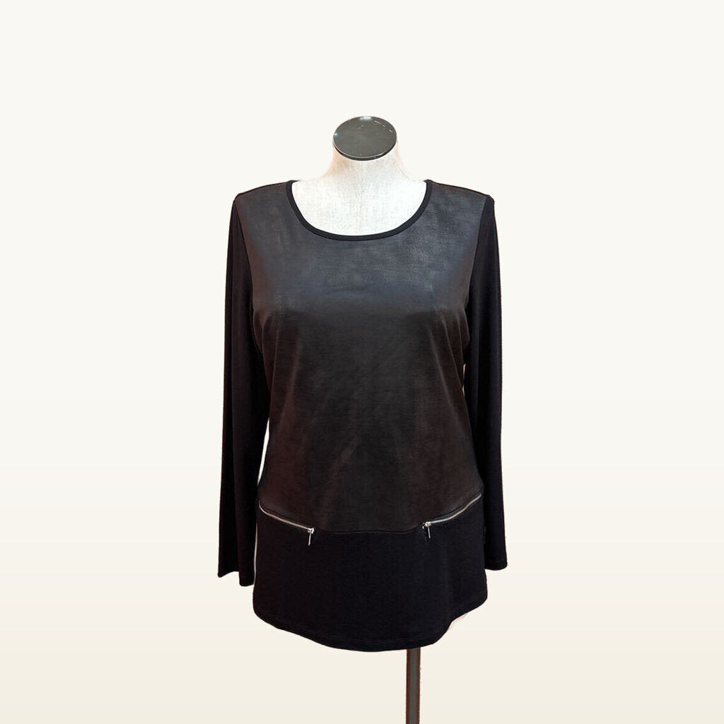 Conrad C Women's Black Long Sleeve Top