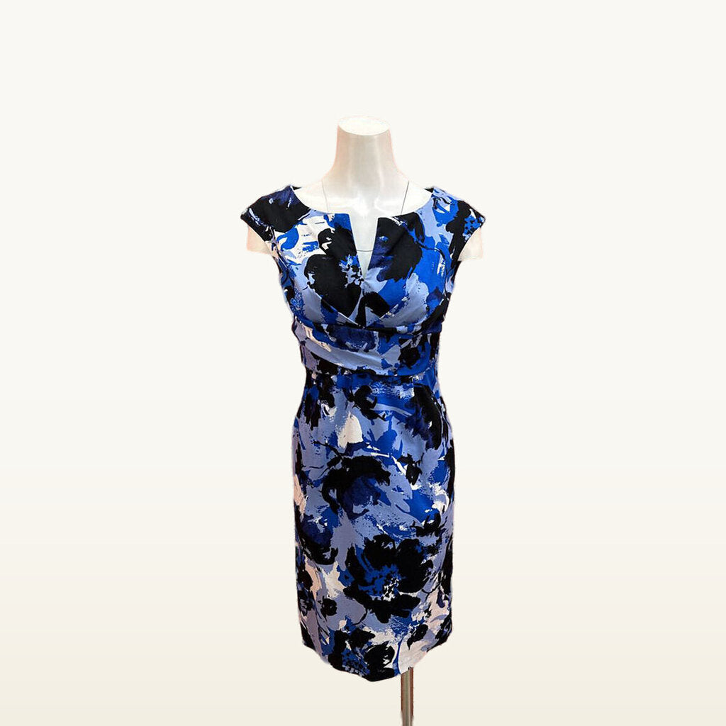 Donna Ricco Floral Print Dress