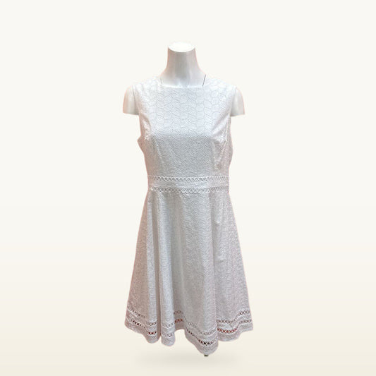 Calvin Klein Women's White Dress