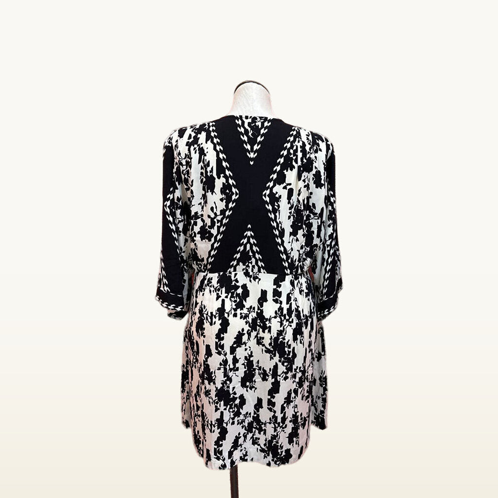 Cabi Women's XL Dress in Black and White