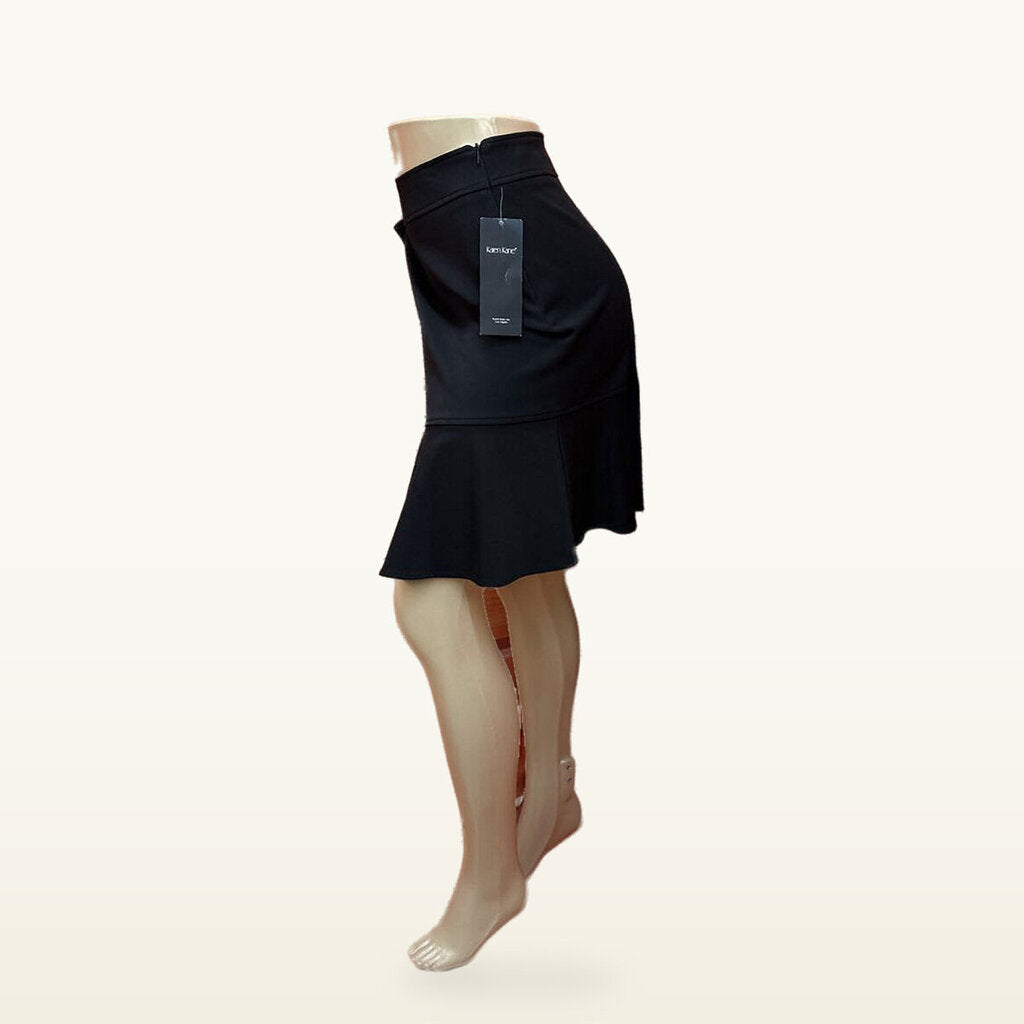 Black Flared Skirt