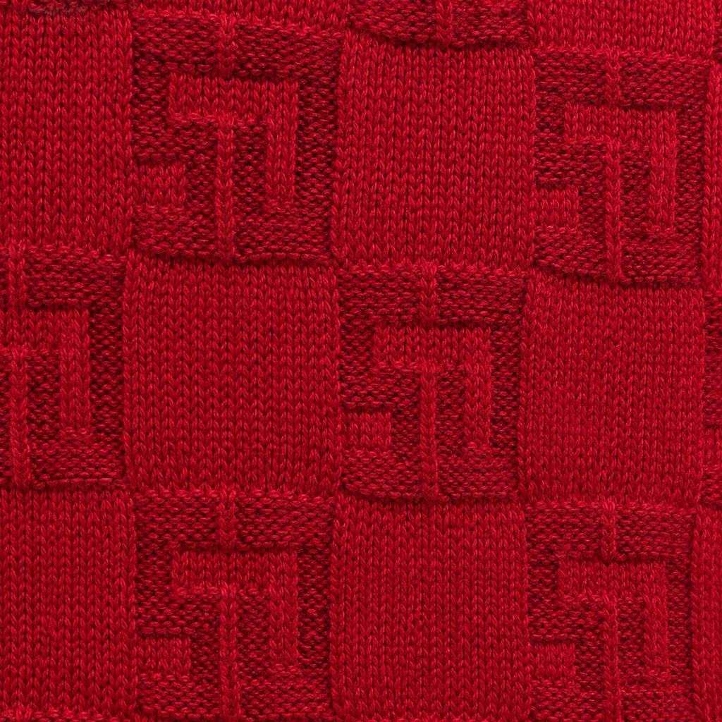 St. John Sport Red Textured Zip-Front Jacket - Large