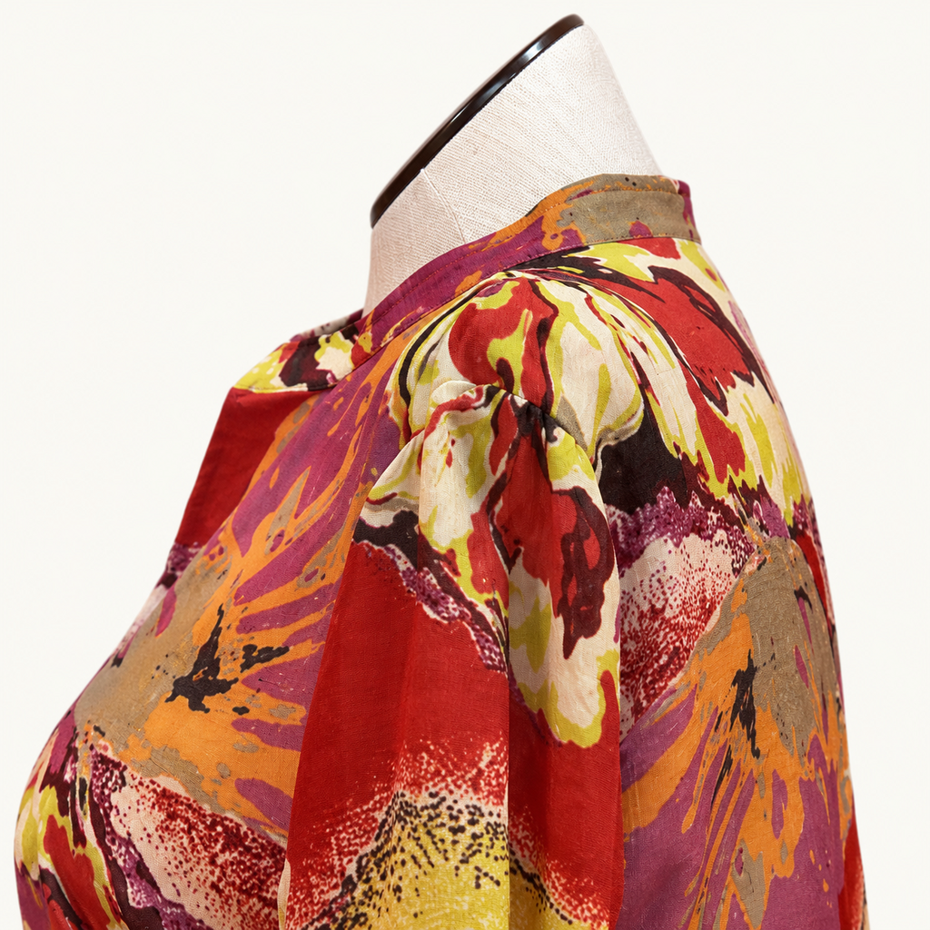 Coldwater Creek Floral Print Blouse - Large