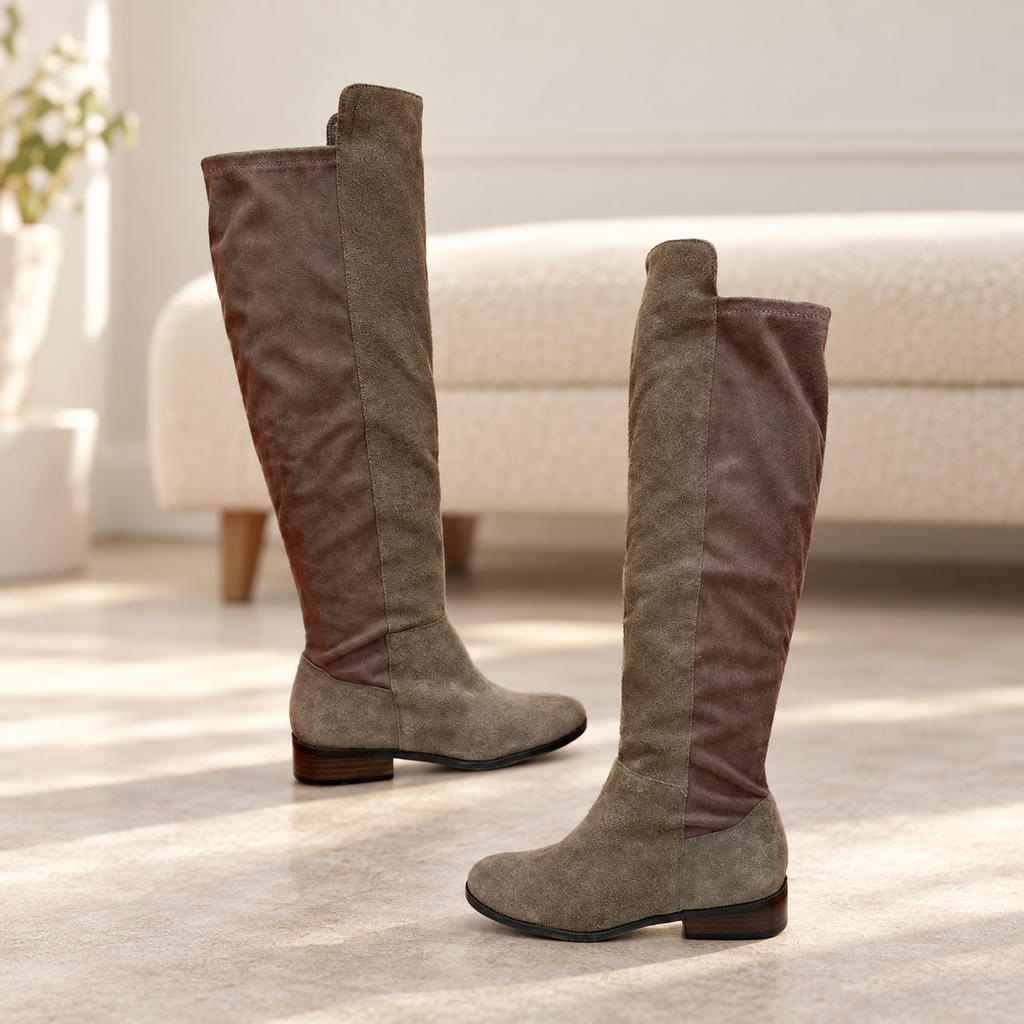 Lucky Brand Taupe Tall Boots - 7
