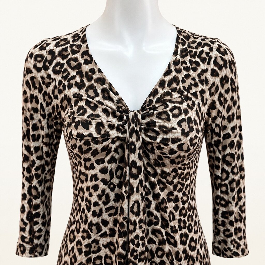 MaxMara Weekend Leopard-Print Dress - Medium