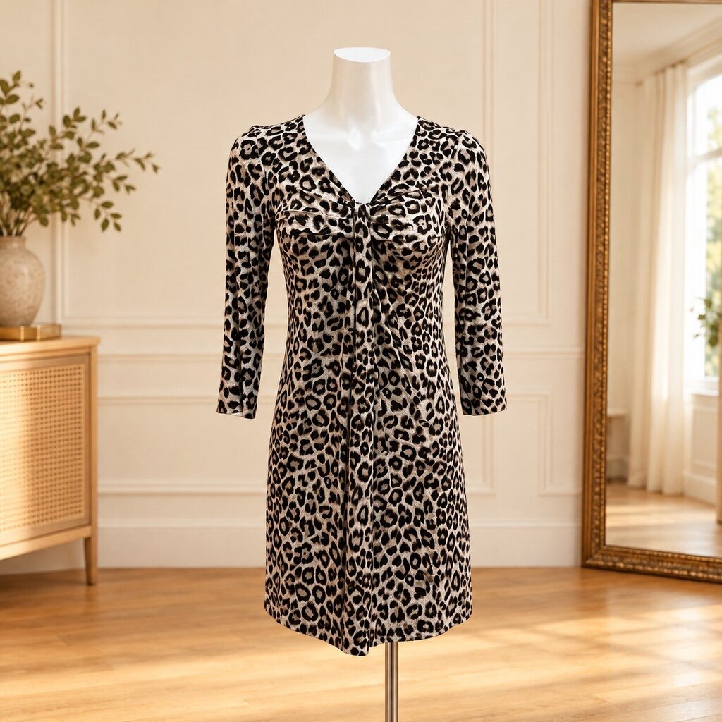 MaxMara Weekend Leopard-Print Dress - Medium