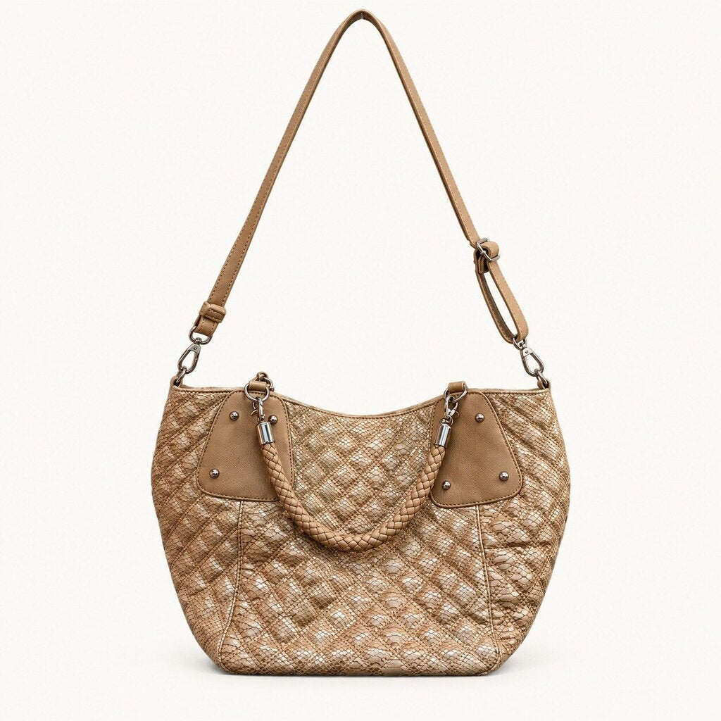 Big Buddha Quilted Handbag