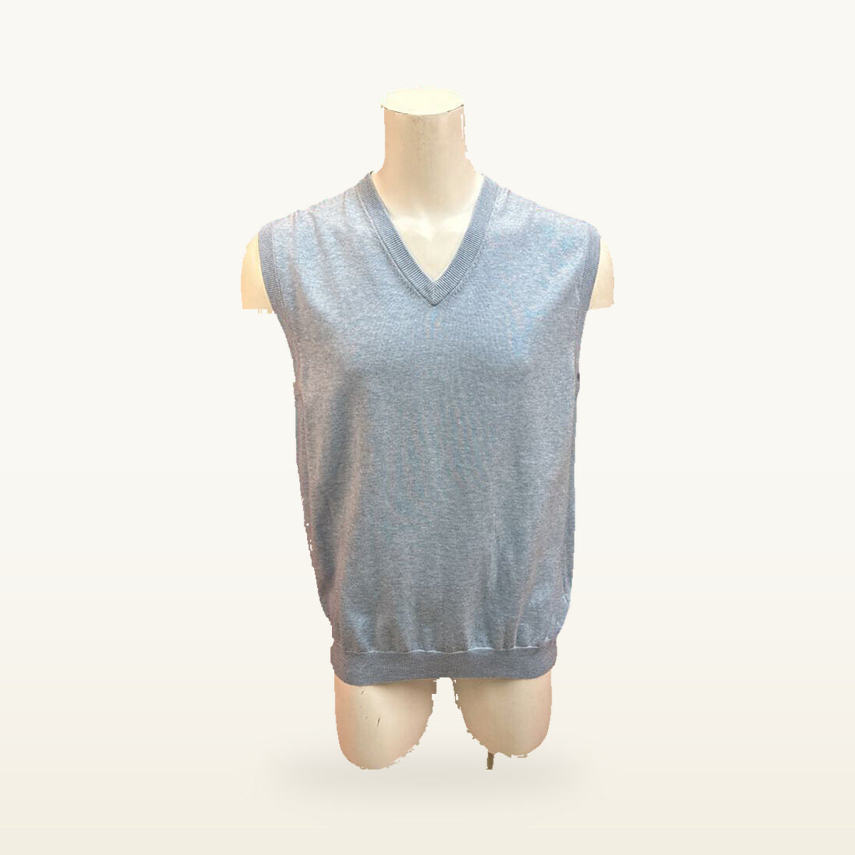 Brooks Brothers Supima Cotton V-Neck Sweater Vest – front
