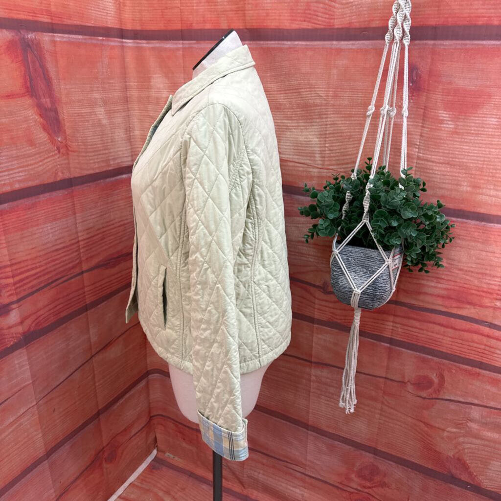 LL BEAN LIME GREEN JACKET SIZE XL