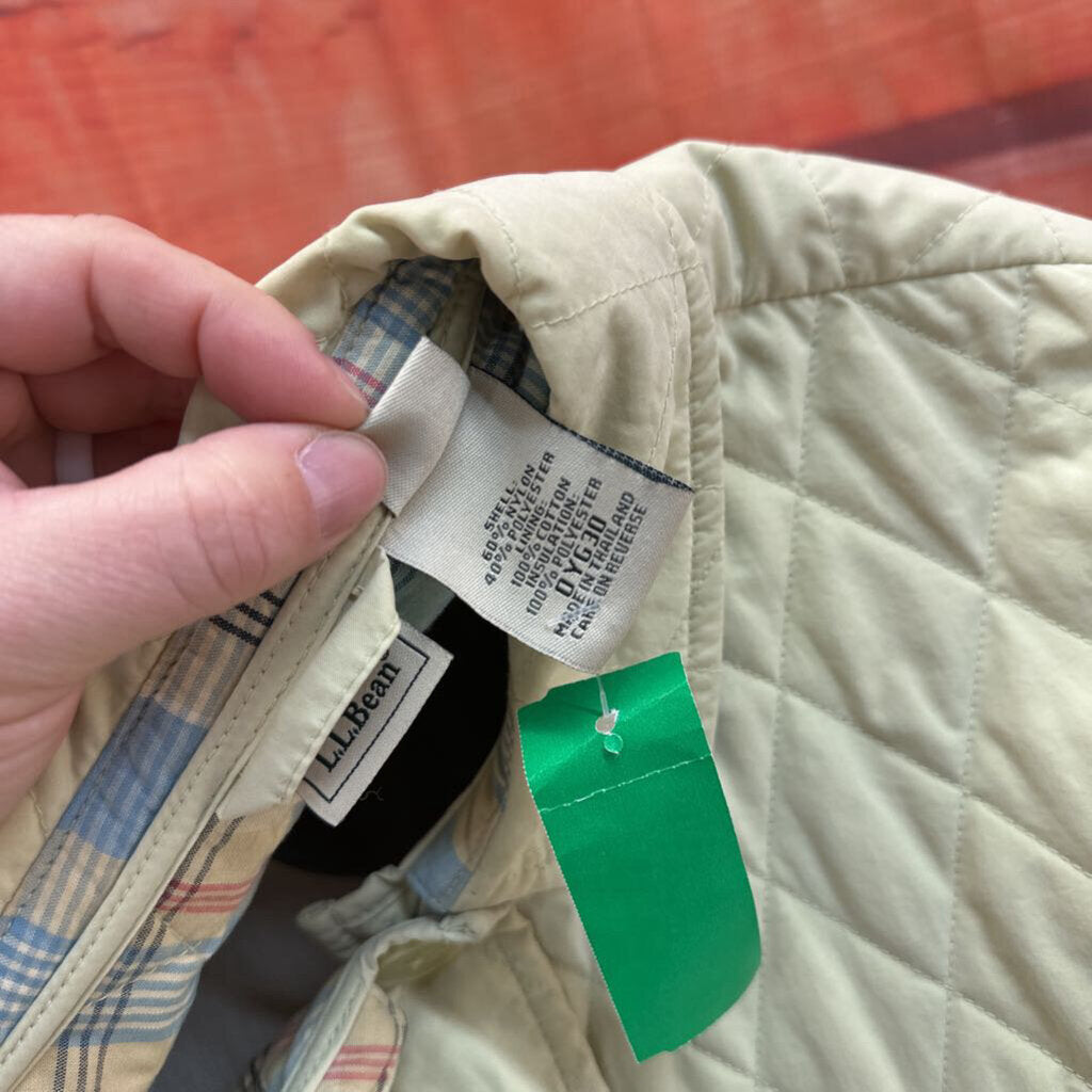 LL BEAN LIME GREEN JACKET SIZE XL