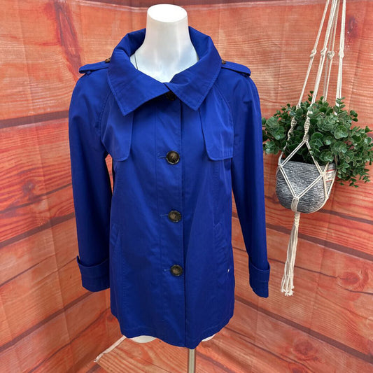 ELLEN TRACY BLUE JACKET SIZE MEDIUM