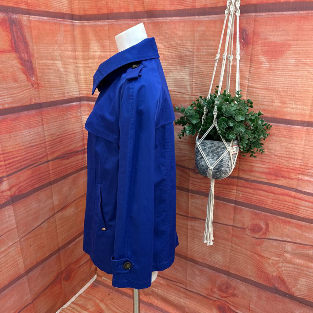 ELLEN TRACY BLUE JACKET SIZE MEDIUM