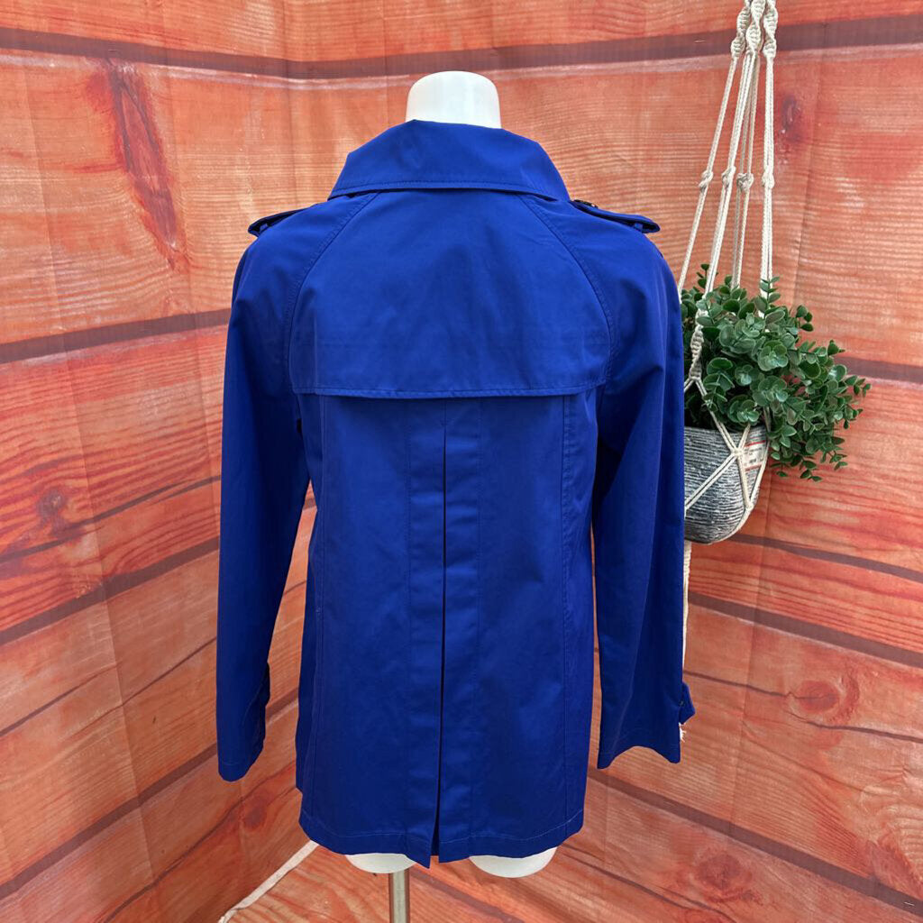 ELLEN TRACY BLUE JACKET SIZE MEDIUM