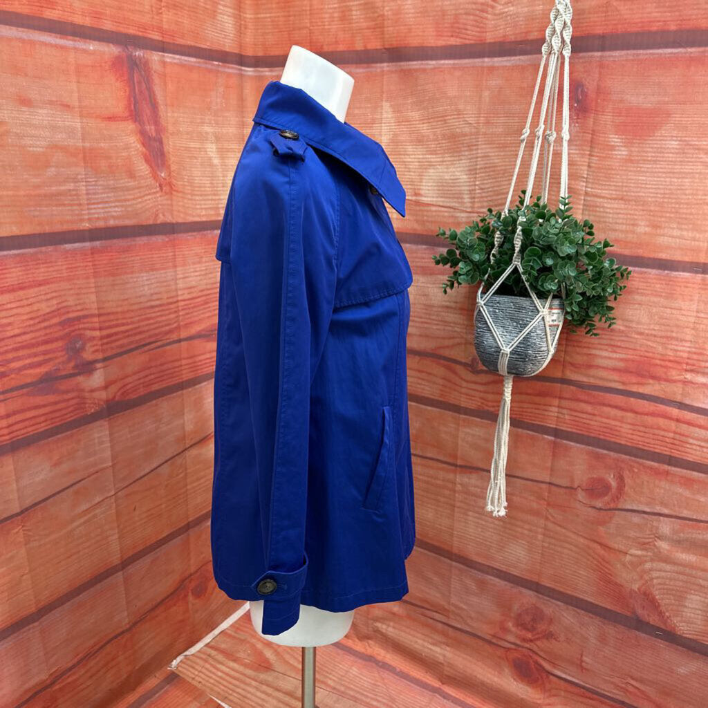 ELLEN TRACY BLUE JACKET SIZE MEDIUM