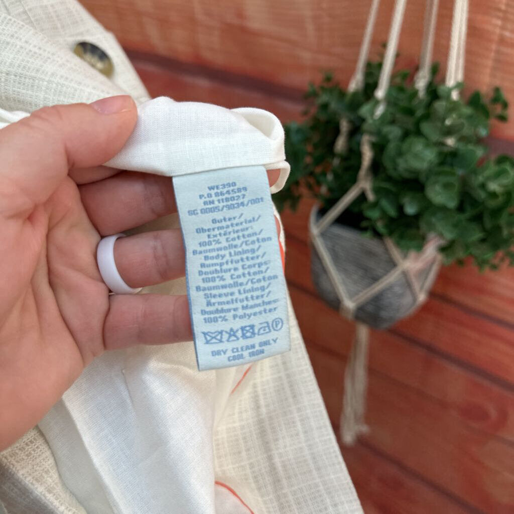 NWOT BODEN BEIGE COAT SIZE 6