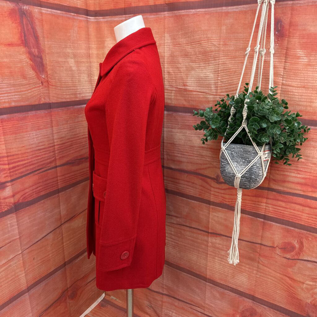 TULLE RED COAT SIZE MEDIUM