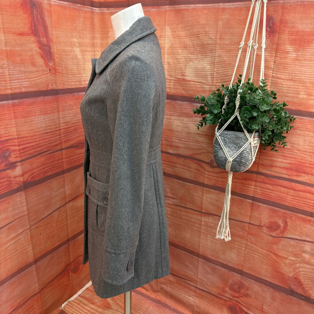 TULLE GRAY COAT SIZE MEDIUM