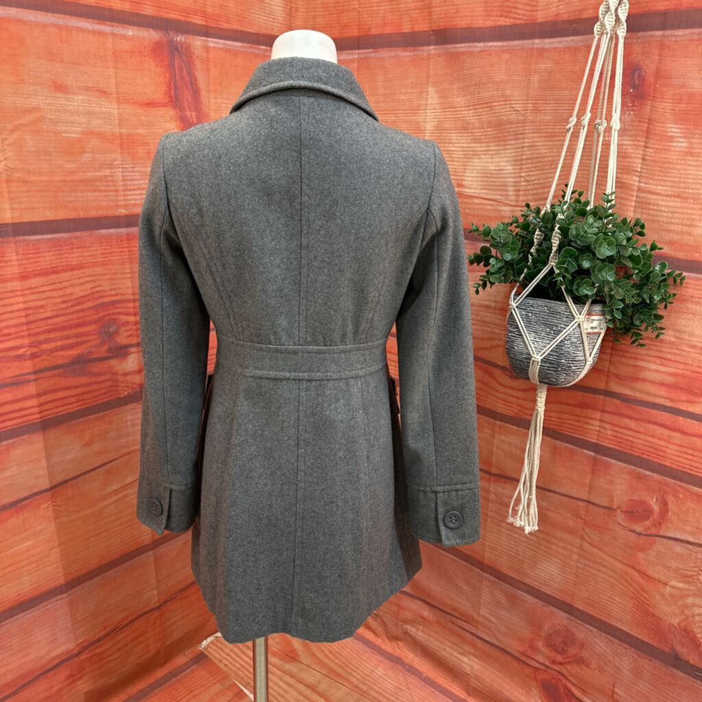 TULLE GRAY COAT SIZE MEDIUM