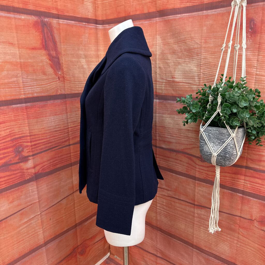 J CREW NAVY PEACOAT SIZE XS
