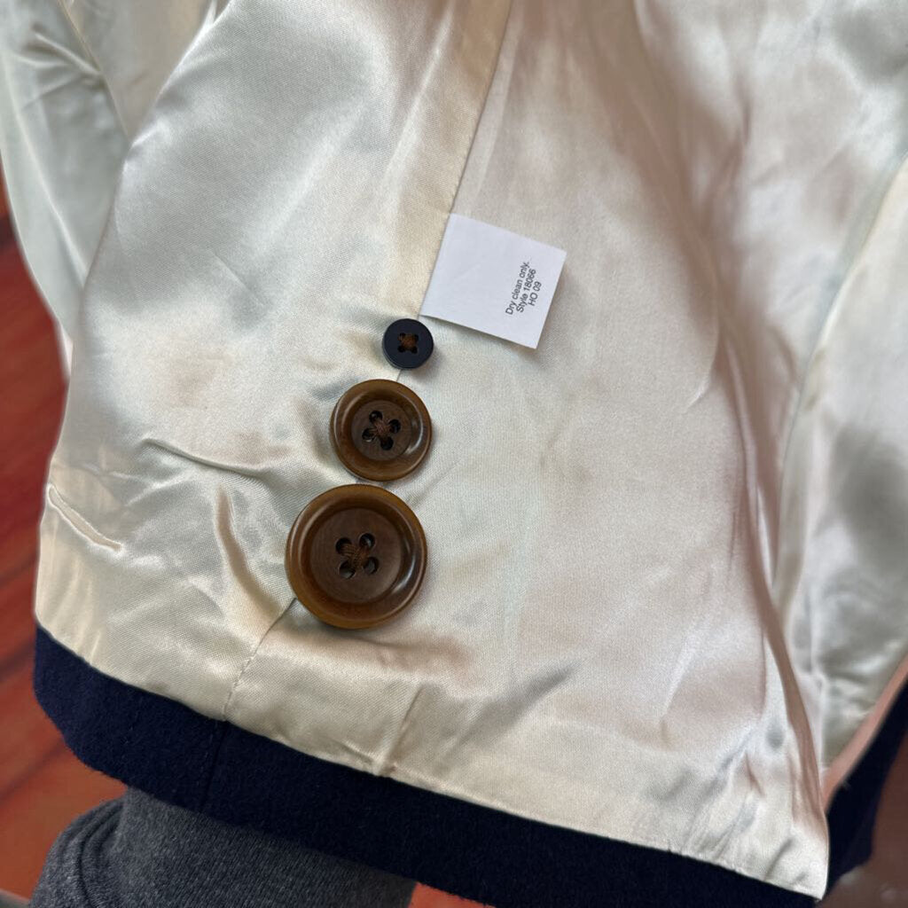 J CREW NAVY PEACOAT SIZE XS