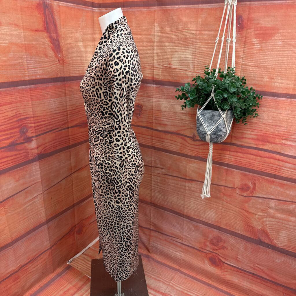 Rachel Roy Leopard Print Dress