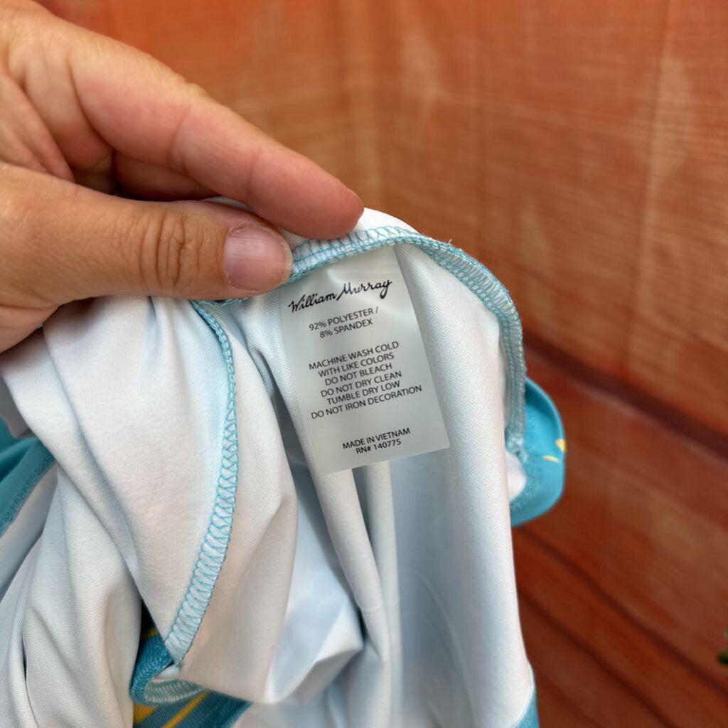 William Murray Floral Print Dress