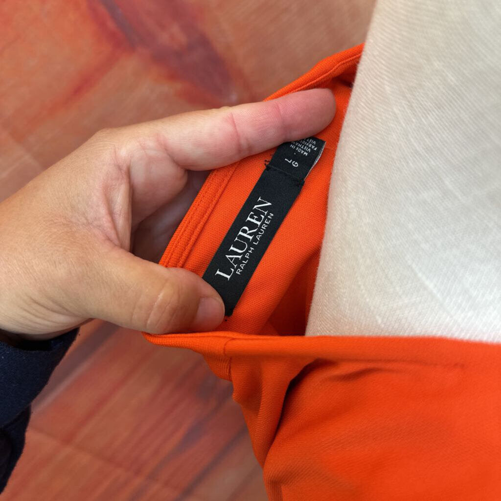 Lauren Ralph Lauren Women's Orange Top