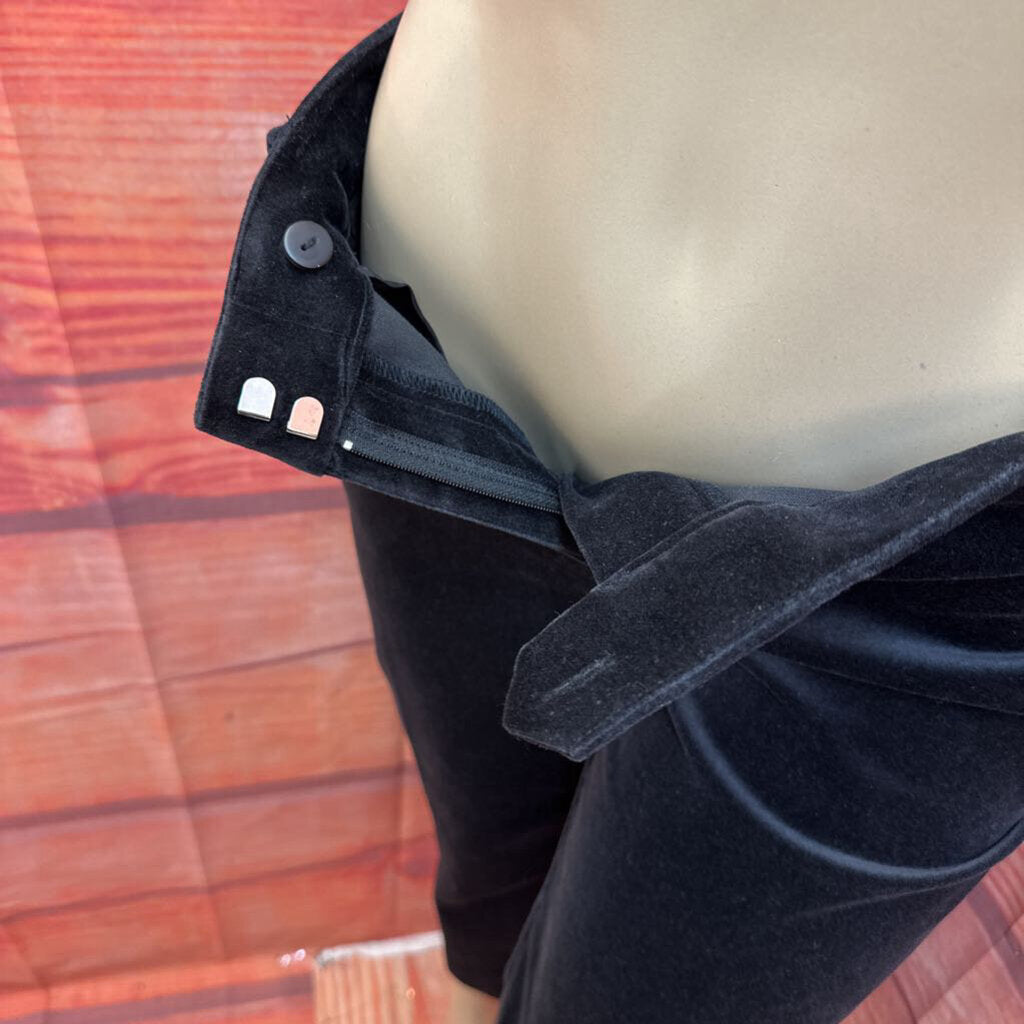 LOFT The Riviera Slim Black Pants