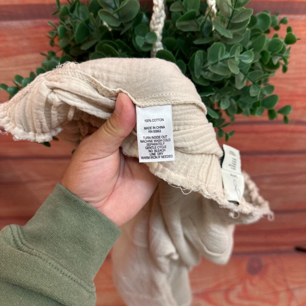 Joie Women's Cream Textured Trousers