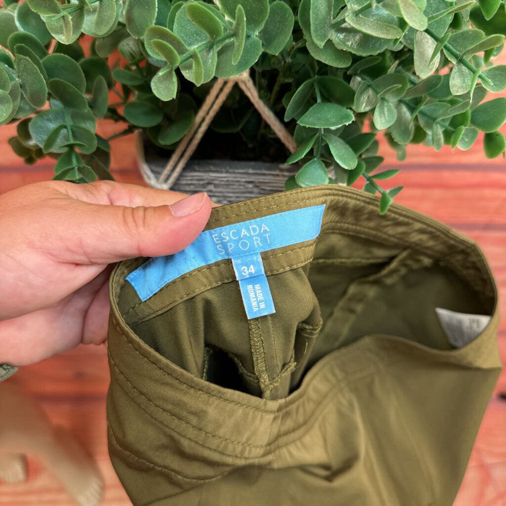 Escada Sport Olive Green Pants
