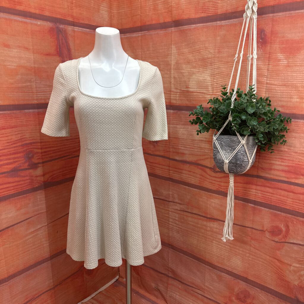 Pins and Needles Cream Dress