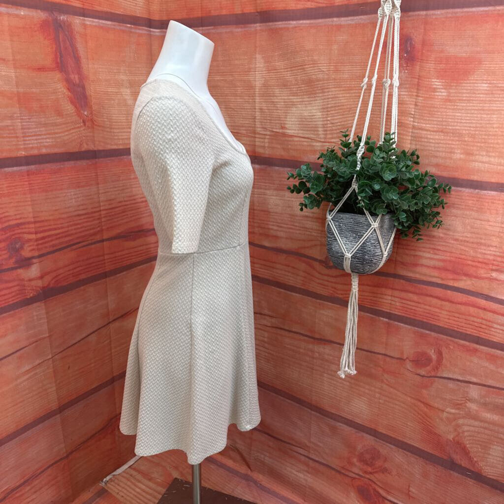 Pins and Needles Cream Dress