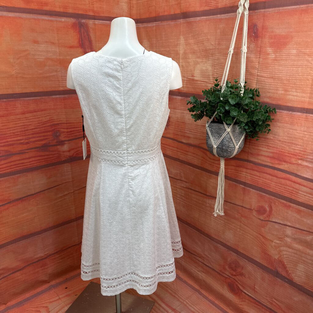 Calvin Klein Women's White Dress