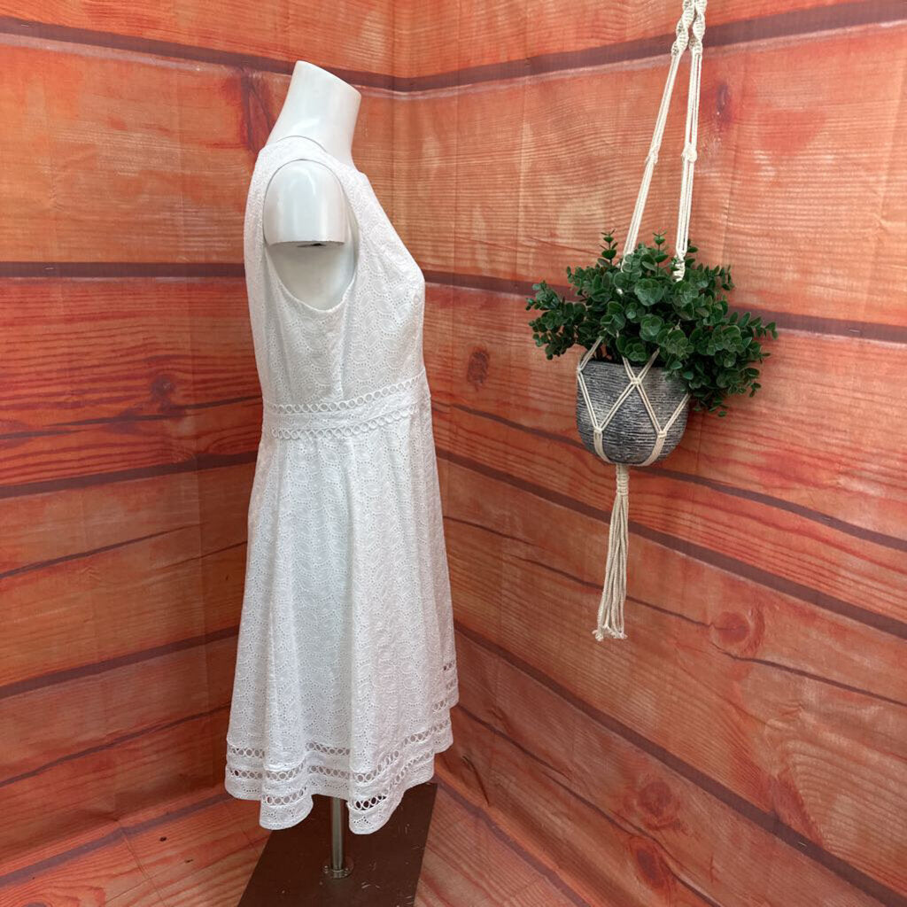Calvin Klein Women's White Dress