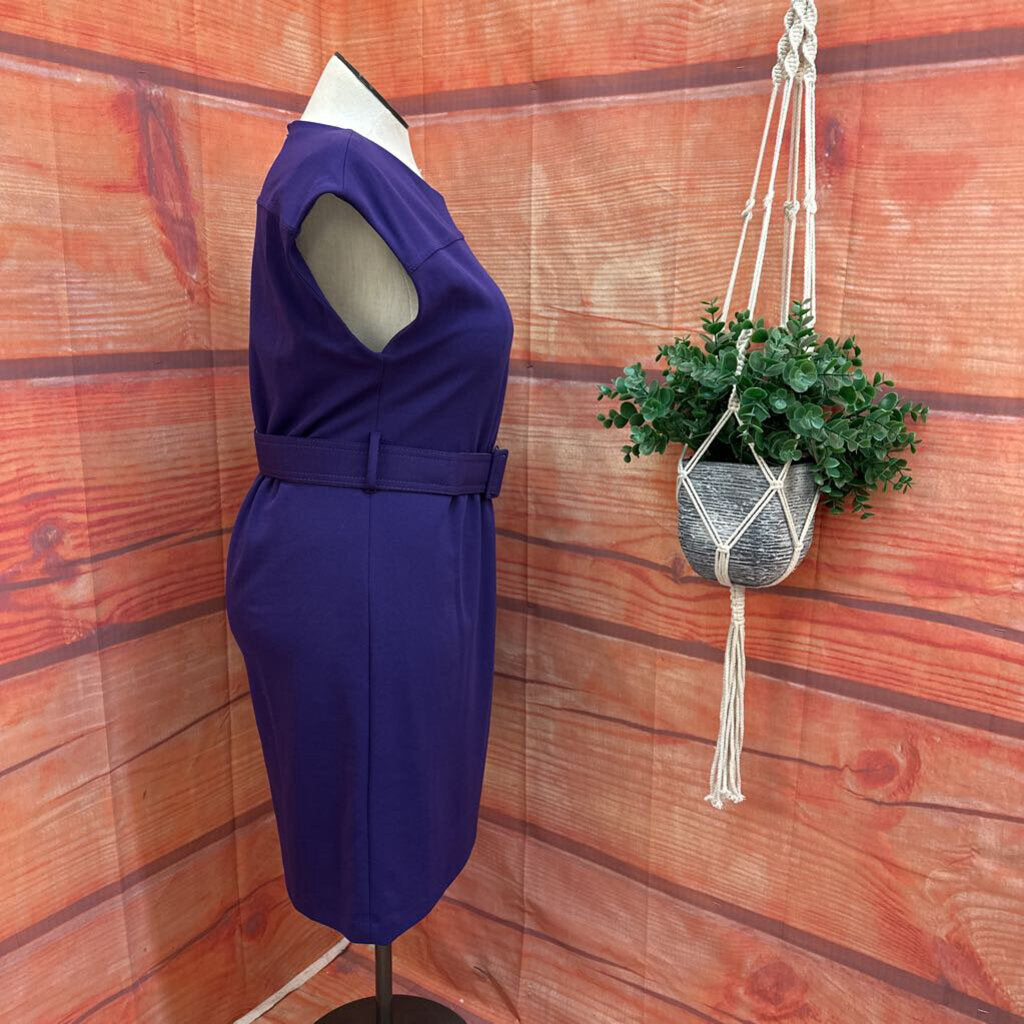 Calvin Klein Purple Dress