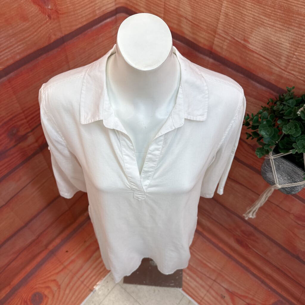 Cloth & Stone White Shirt