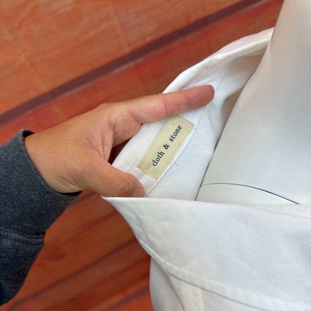 Cloth & Stone White Shirt