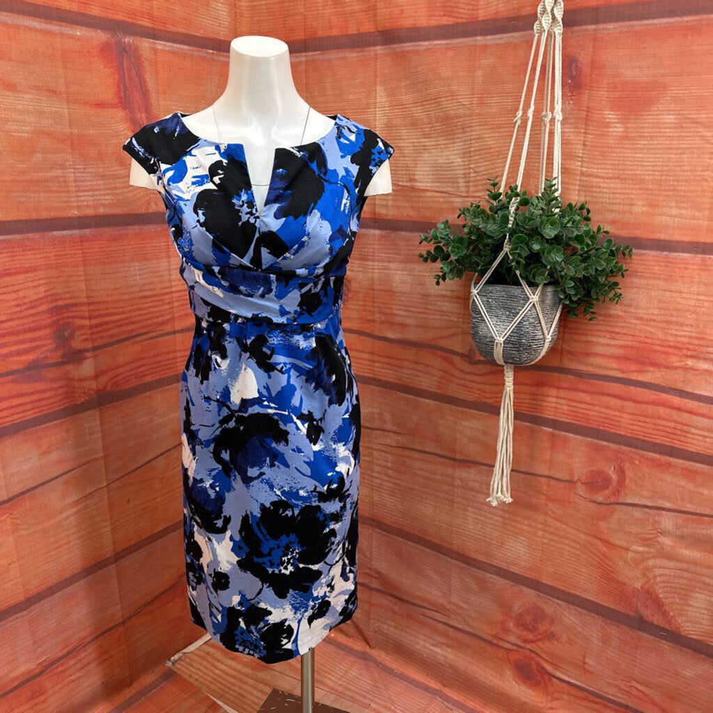 Donna Ricco Floral Print Dress